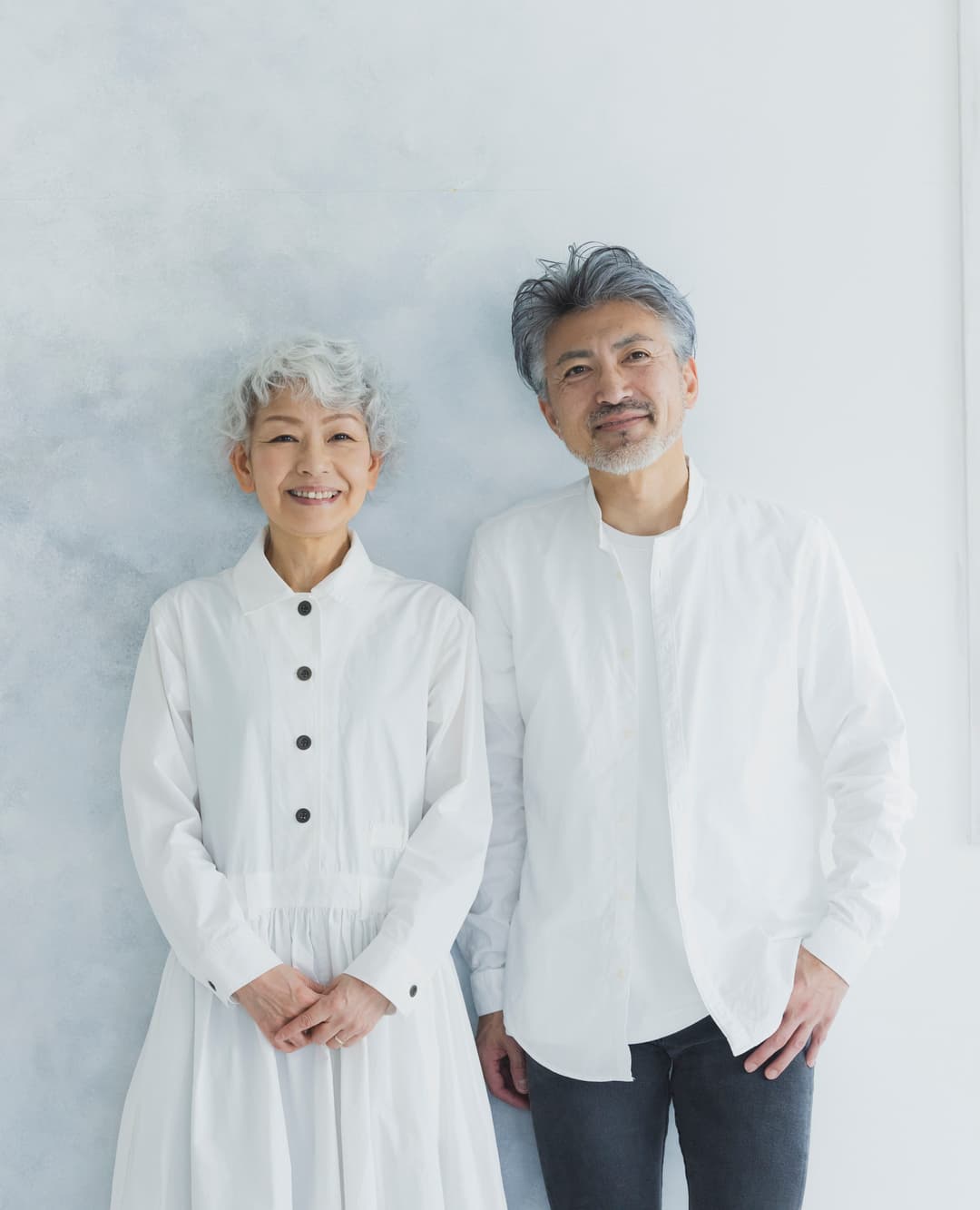 シニア夫婦の画像